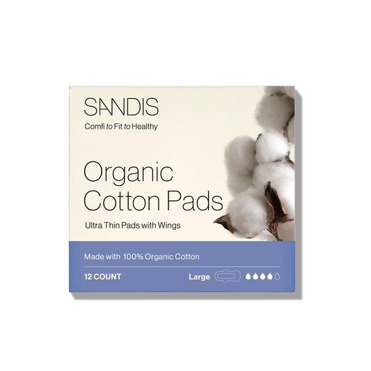 Organic Cotton Large Menstrual Pads